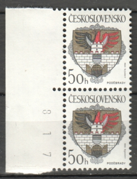 2934 pár - svisle ** - 1990