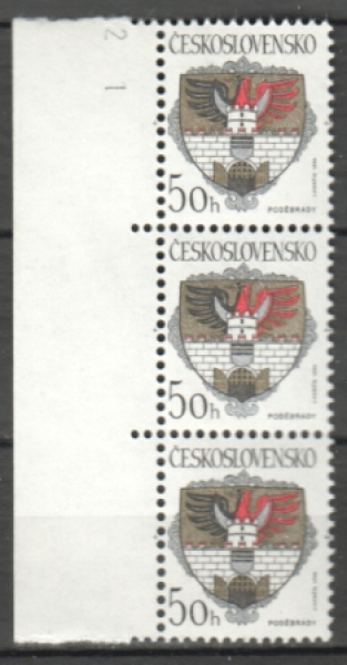 2934 třípáska vodorovně ● - 1990