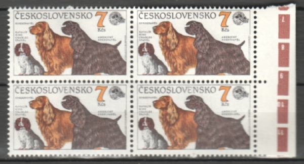 2950 čtyřblok ** - 1990