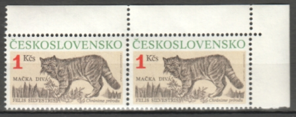 2956 pár - vodorovně ** - 1990