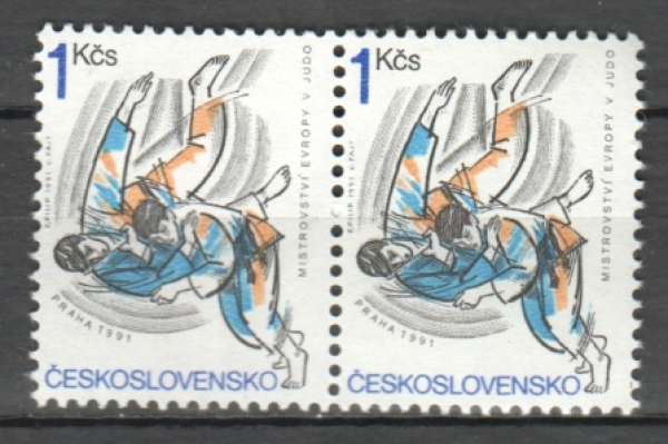 2967 pár - vodorovně ** - 1991