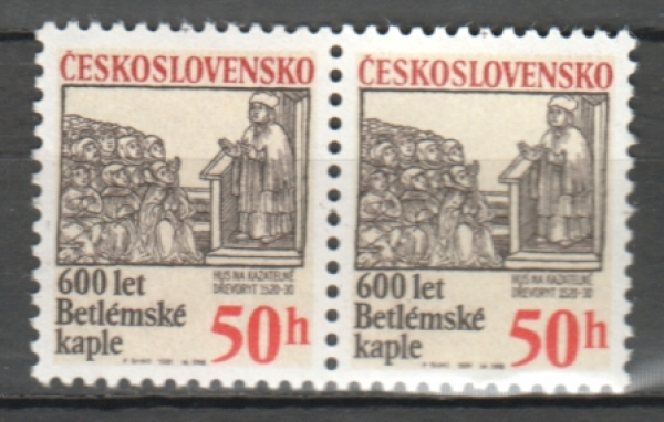 2968 pár - vodorovně ** - 1991