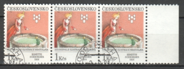 2985 třípáska vodorovně ● - 1991