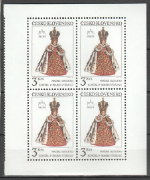 2988 čtyřblok ** - 1991