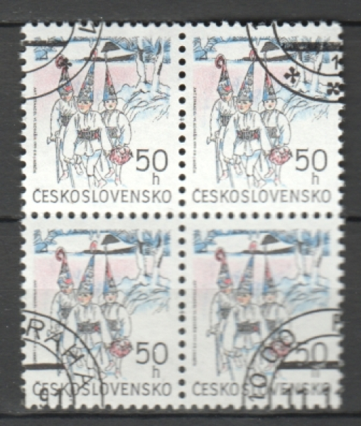 2999 čtyřblok ● - 1991