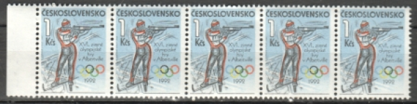 3001 pětipáska vodorovně ● - 1992