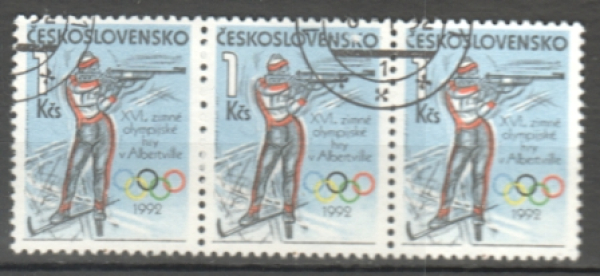 3001 třípáska vodorovně ● - 1992