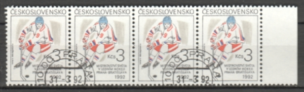 3003 čtyřpáska vodorovně ● - 1992