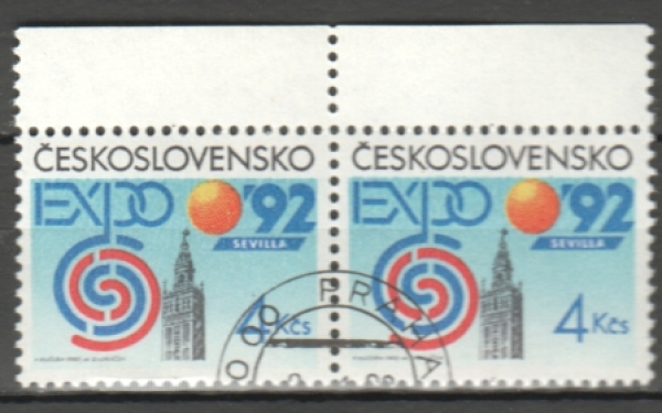 3004 pár - vodorovně ● - 1992