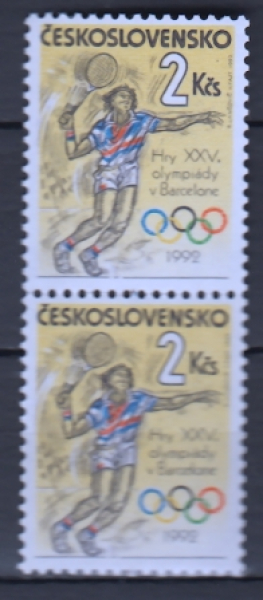 3007 pár - svisle ** - 1992