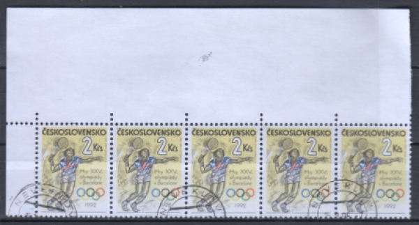 3007 pětipáska vodorovně ● - 1992