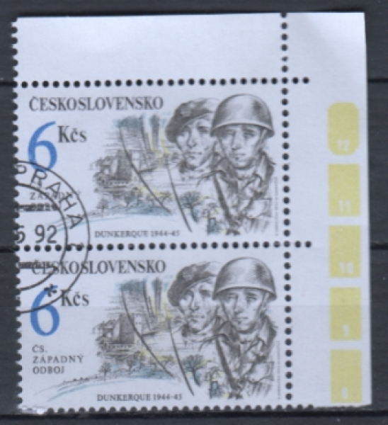 3011 pár - svisle ● - 1992