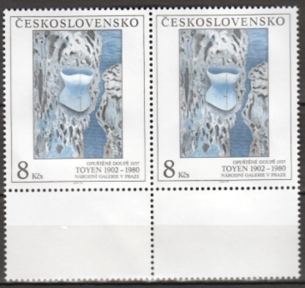 3027 pár - vodorovně ** - 1992