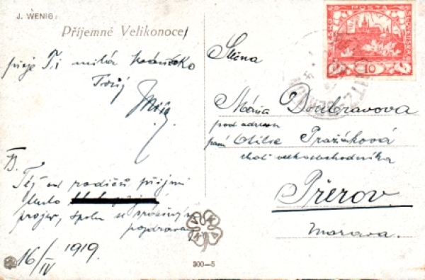 Velikonoce - CZ 1919 95 008 ●