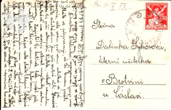 Neznámý umělec / nepopsáno - CZ 1922 95 001 ●