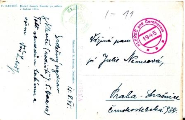 F. Bartoš - CZ 1945 95 011 ●
