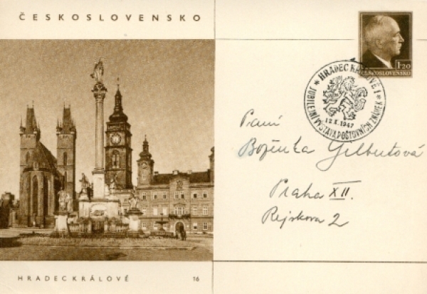 CDV 087 / 16 - CZ 1947 10 001 ●