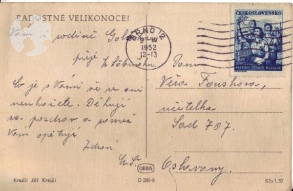 Velikonoce - CZ 1952 00 006 ●