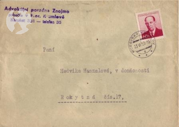 CZ 1953 00 038 ●