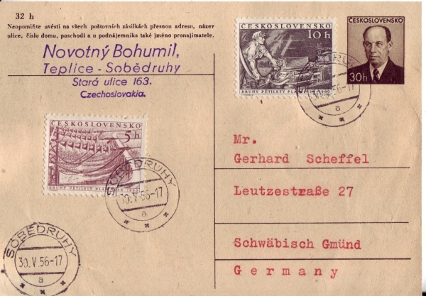 CDV 111 - CZ 1956 00 002 ●