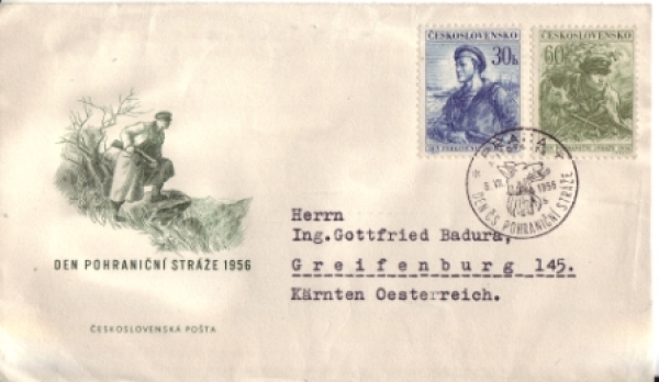 FDC 0898 / 0899 - CZ 1956 07 001 ●