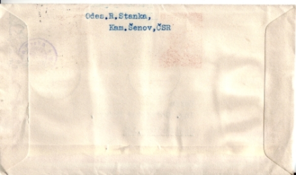 FDC 0917 / 0920 - CZ 1957 01 001 ●