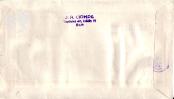 FDC 0961 / 0962 - CZ 1957 10 001 ●