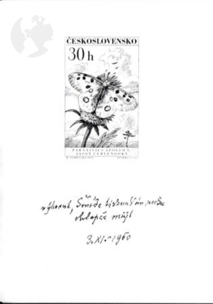 CZ Vzpomínky na Maxe Švabinského - Jindra Schmidt - 1973 98 008 - ohne Beilagen