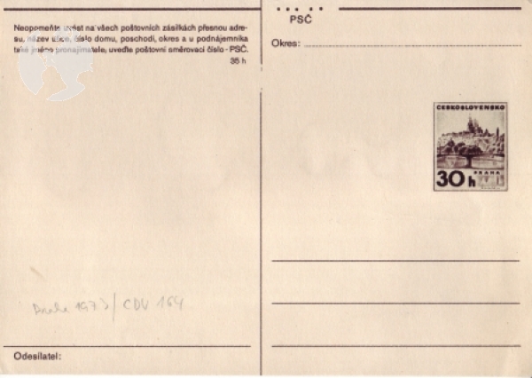 CDV 164 - CZ 1973 99 001 **
