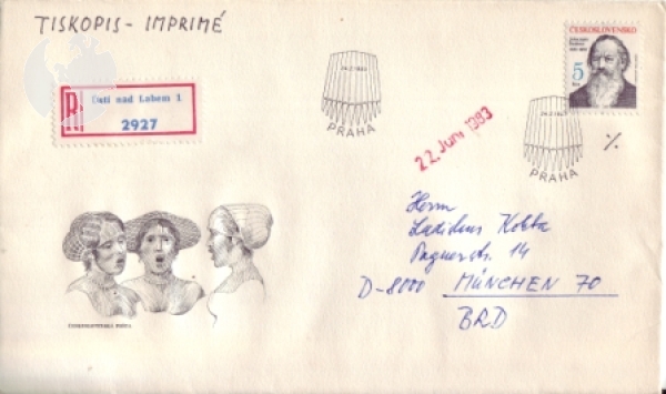 FDC 2578 - CZ 1983 02 002 ●