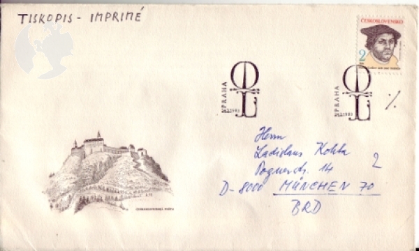 FDC 2577 - CZ 1983 02 003 ●