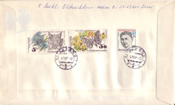 FDC 2587 / 2592 - CZ 1983 04 004 ●