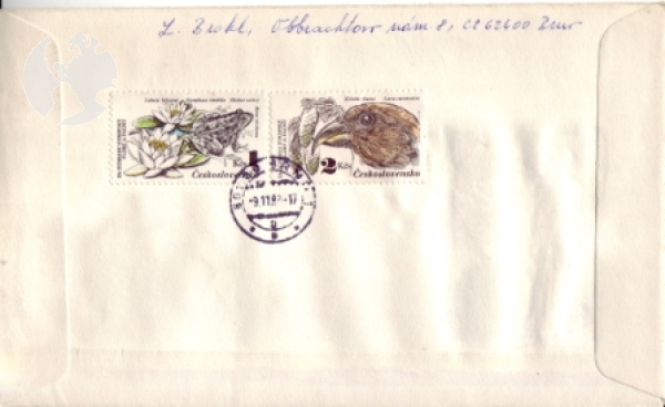 FDC 2587 / 2592 - CZ 1983 04 004 ●