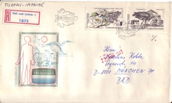 FDC 2587 / 2592 - CZ 1983 04 005 ●