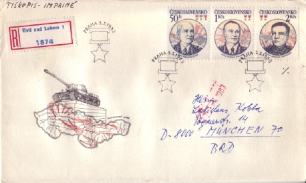 FDC 2593 / 2595 ● - 1983