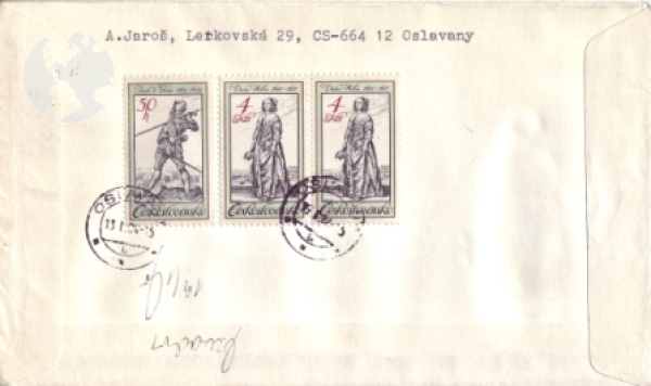 FDC 2616 / 2620 - CZ 1983 11 003 ●