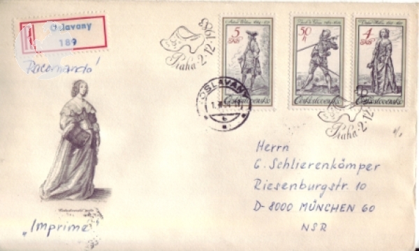 FDC 2621 / 2625 - CZ 1983 12 001 ●