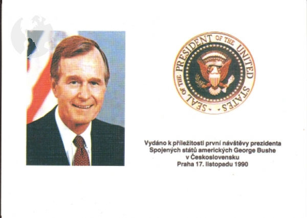 George Herbert Walker Bush 1990 98 015 USA ● - Osobnosti