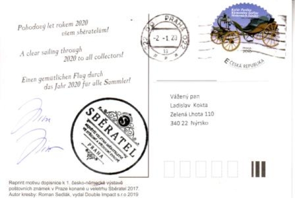 Werbeansichtskarte - CZ 19xx 95 004  ●