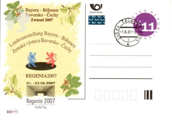 CDV 108 / P 143 - CZ 2007 06 004 - nummeriert ● - 2007
