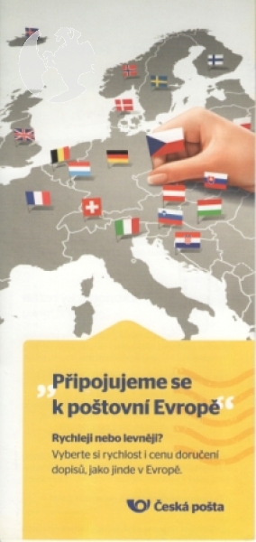 CZ Připojujeme se k poštovní Evropě - CZ 2020 98 011