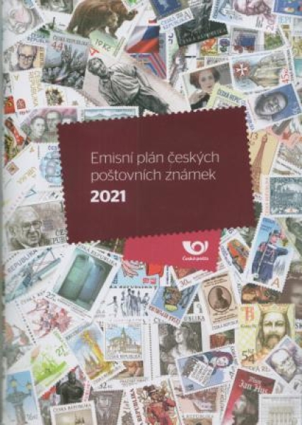 CZ Emisní plán českých poštovních známek 2021