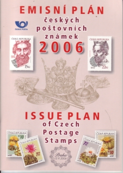 ČZ Emisní plán českých poštovních známek 2006
