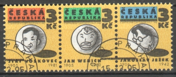 0067 + 0068 + 0069 - vodorovně ● - 1995