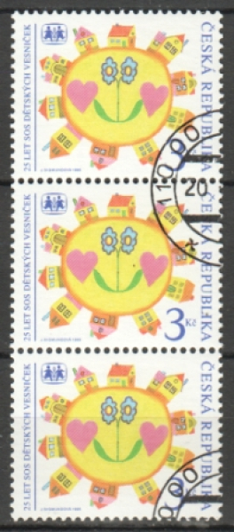 0088 - třípáska - svisle ● - 1995