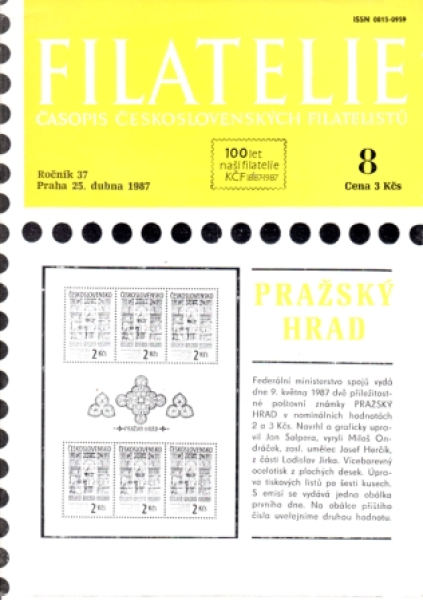 CZ Filatelie 1987 / 08