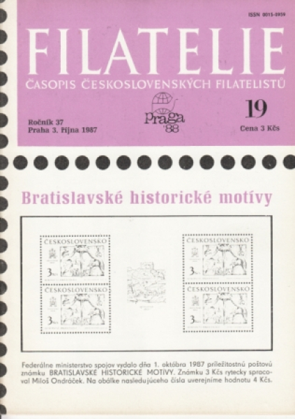 CZ Filatelie 1987 / 19