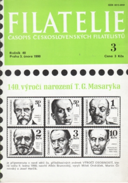 CZ FILATELIE 1990 / 01 - 24 - komplette Jahrgang