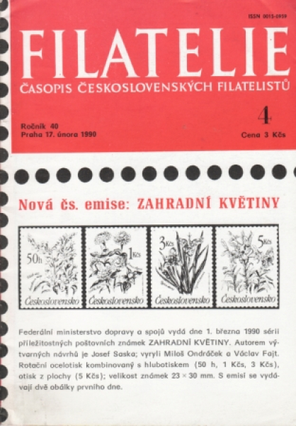 CZ FILATELIE 1990 / 01 - 24 - komplette Jahrgang