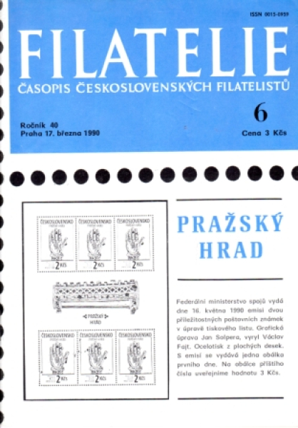 CZ FILATELIE 1990 / 01 - 24 - komplette Jahrgang